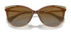 Ralph RA5309U Sunglasses | Size 55 / Transparent Blue Varnish / Light Grey Gradient (2N 25.8%) №615035