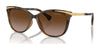Ralph RA5309U Sunglasses | Size 55 / Shiny Dark Havana / Gradient Brown (3N 10.7%) №614913