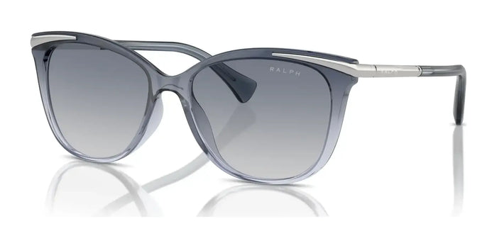 Ralph RA5309U Sunglasses | Size 55 / Transparent Blue Varnish / Light Grey Gradient (2N 25.8%) №615035