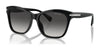 Ralph RA5310U Sunglasses | Size 56 / Shiny Black / Gradient Grey (3N 13.2%) №50018G