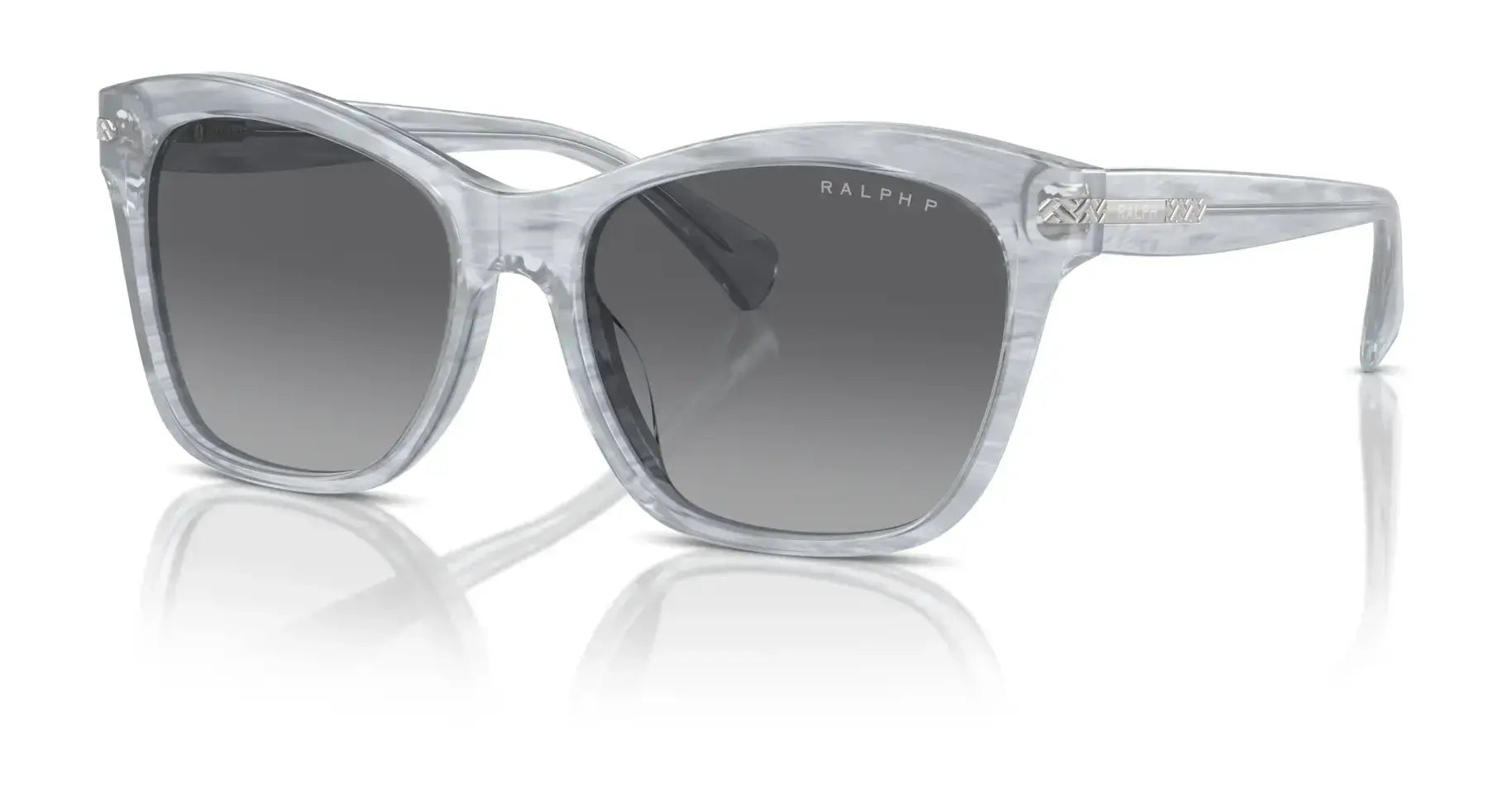 Ralph RA5310U Sunglasses Striped Grey / Polar Gradient Grey