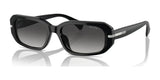 Ralph RA5311U Sunglasses Shiny Black / Gradient Grey