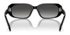 Ralph RA5311U Sunglasses | Size 54 / Shiny Black / Gradient Grey (3N 13.2%) №50018G