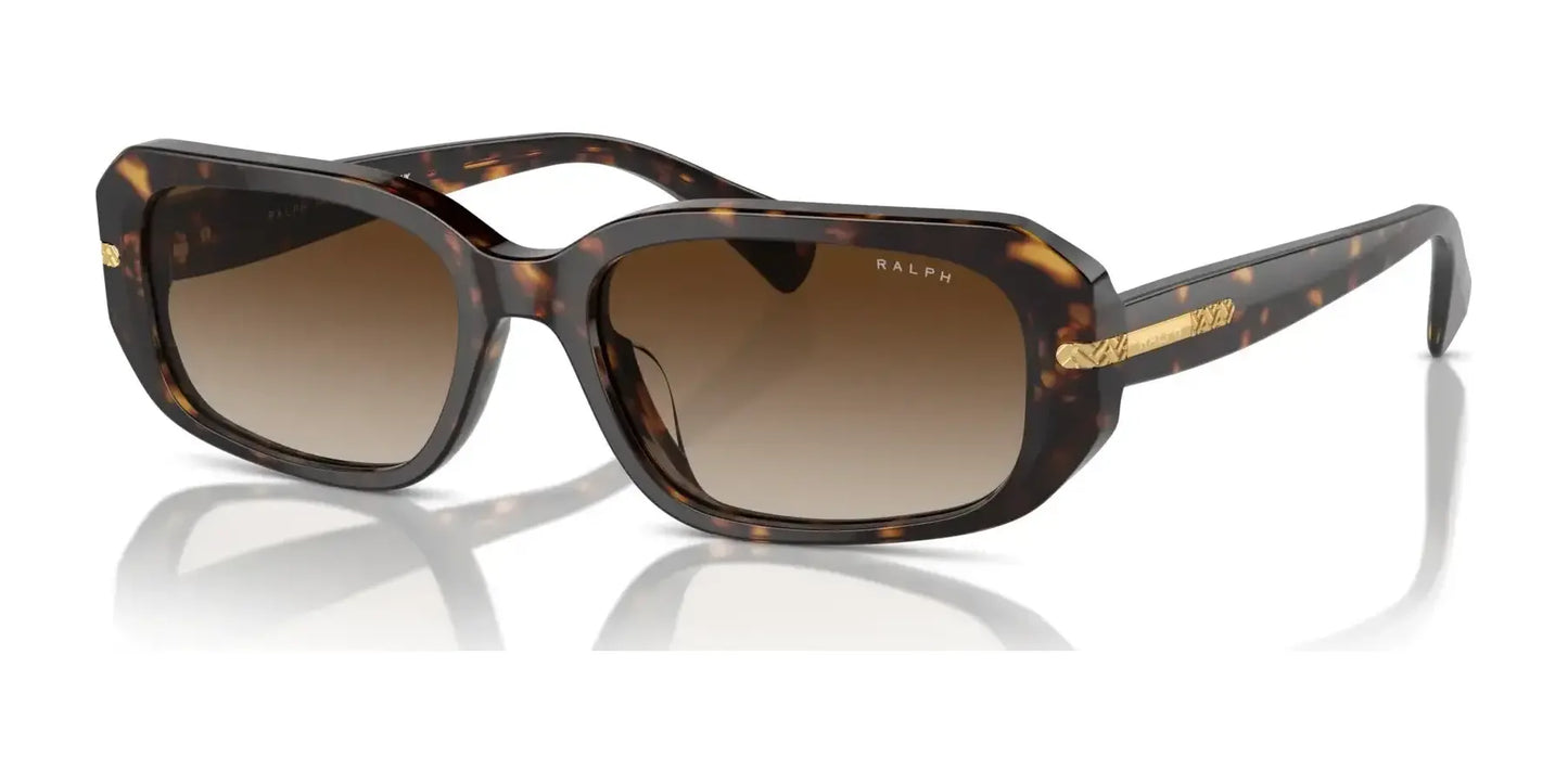 Ralph RA5311U Sunglasses Shiny Dark Havana / Gradient Brown