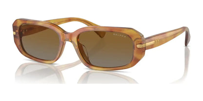 Ralph RA5311U Sunglasses Shiny Honey Havana / Polar Gradient Brown