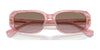 Ralph RA5311U Sunglasses | Size 54 / Shiny Black / Gradient Grey (3N 13.2%) №50018G