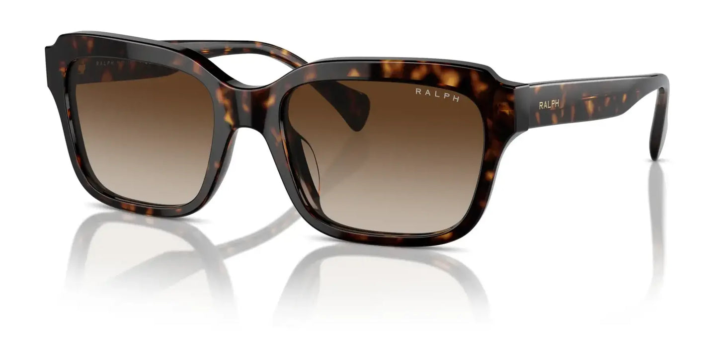 Ralph RA5312U Sunglasses Shiny Dark Havana / Gradient Brown