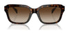 Ralph RA5312U Sunglasses | Size 55 / Shiny Pink Havana / Gradient Brown (2N 26.4%) №605813