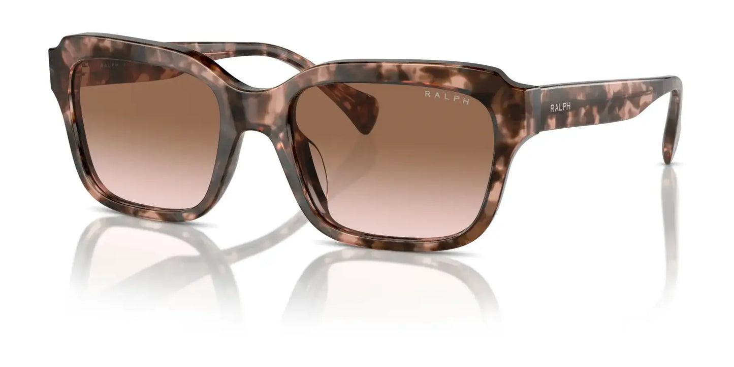 Ralph RA5312U Sunglasses Shiny Pink Havana / Gradient Brown