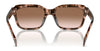 Ralph RA5312U Sunglasses | Size 55 / Shiny Pink Havana / Gradient Brown (2N 26.4%) №605813