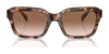 Ralph RA5312U Sunglasses | Size 55 / Shiny Pink Havana / Gradient Brown (2N 26.4%) №605813
