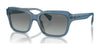 Ralph RA5312U Sunglasses | Size 55 / Transparent Blue/Milky Light Grey / Grey Gradient (2N 30.0%) №606811