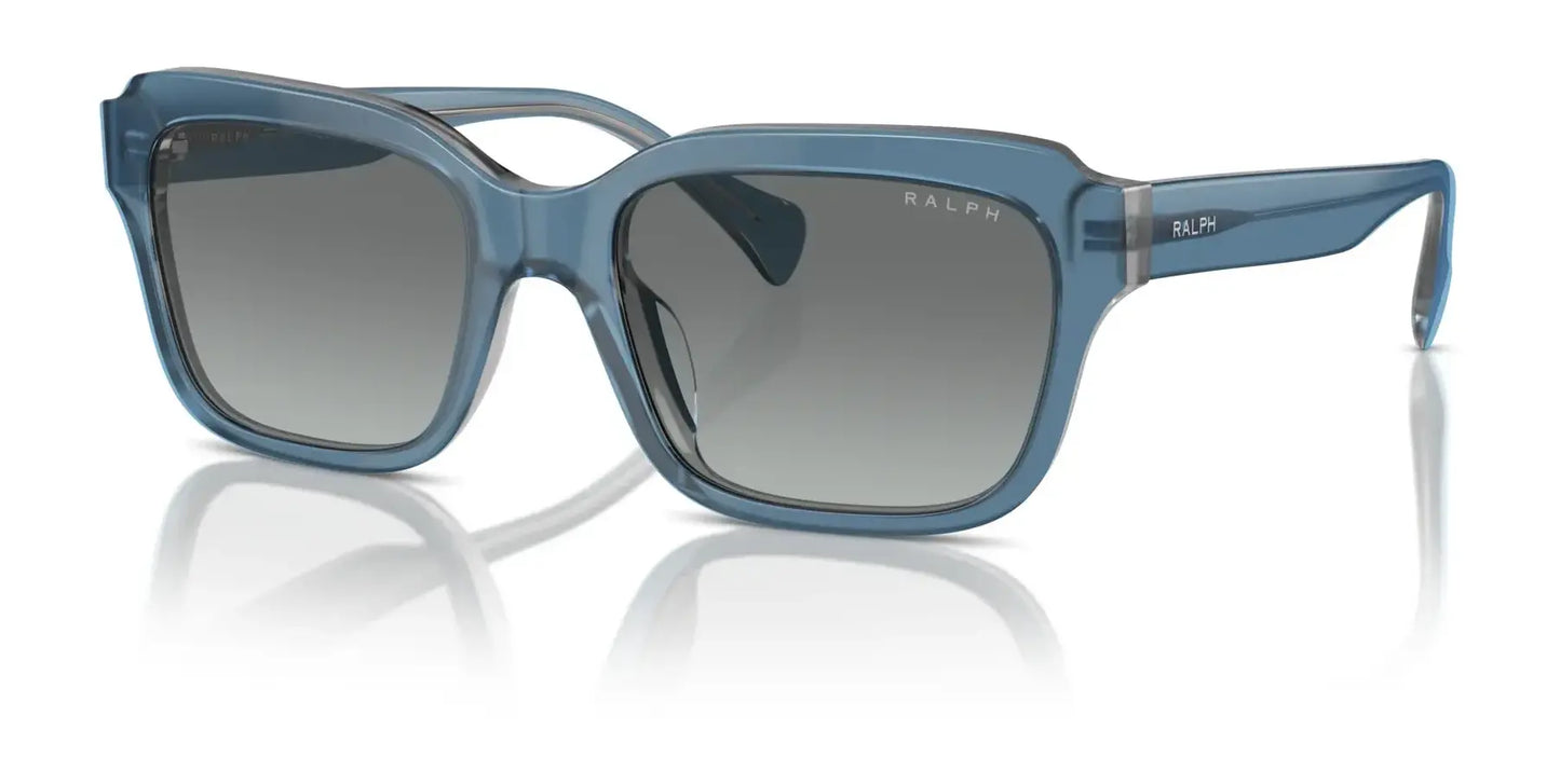 Ralph RA5312U Sunglasses Transparent Blue / Milky Light Grey / Grey Gradient