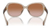 Ralph RA5316U Sunglasses | Size 56 / Shiny Dark Havana / Gradient Brown (3N 10.7%) №614913