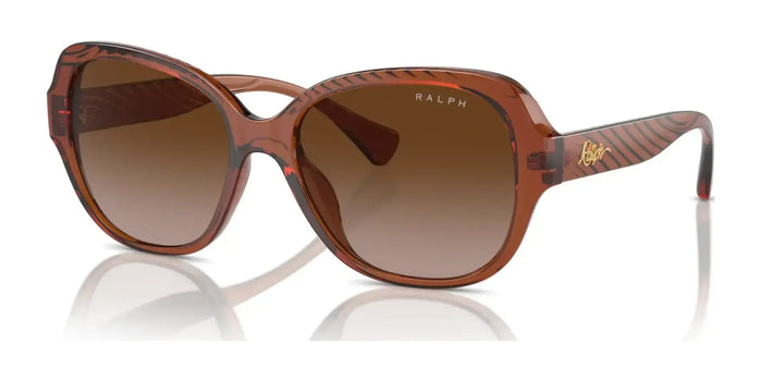 Ralph RA5316U Sunglasses | Size 56 / Shiny Dark Havana / Gradient Brown (3N 10.7%) №614913