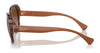 Ralph RA5316U Sunglasses | Size 56 / Shiny Dark Havana / Gradient Brown (3N 10.7%) №614913