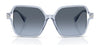 Ralph RA5319U Sunglasses | Size 56 / Shiny Black / Gradient Grey (3N 15.6%) №50018G