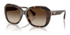 Ralph RA5321U Sunglasses | Size 56 / Shiny Brown Havana / Gradient Brown (3N 16%) №500313