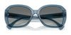 Ralph RA5321U Sunglasses | Size 56 / Shiny Black / Gradient Grey (3N 13%) №50018G