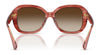 Ralph RA5321U Sunglasses | Size 56 / Shiny Black / Gradient Grey (3N 13%) №50018G