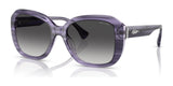 Ralph RA5321U Sunglasses Milky Purple Light Purple / Gradient Grey