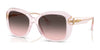 Ralph RA5321U Sunglasses | Size 56 / Transparent Pink / Pink Gradient Grey (2N 21%) №629046
