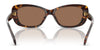 Ralph RA5322U Sunglasses | Size 55 / Shiny Dark Havana / Brown (3N 9%) №500313