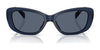 Ralph RA5322U Sunglasses | Size 55 / Shiny Dark Havana / Brown (3N 9%) №500313