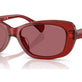 Shiny Transparent Burgundy