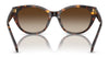 Ralph RA5324U Sunglasses | Size 56 / Shiny Transparent Green / Gradient Brown (Polarized) (3P 13.1%) №6206T5