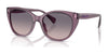 Ralph RA5324U Sunglasses | Size 56 / Shiny Transparent Violet / Gradient Violet (2N 23.3%) №620736