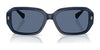 Ralph RA5325U Sunglasses | Size 55 / Shiny Black / Grey (3N 11%) №500187