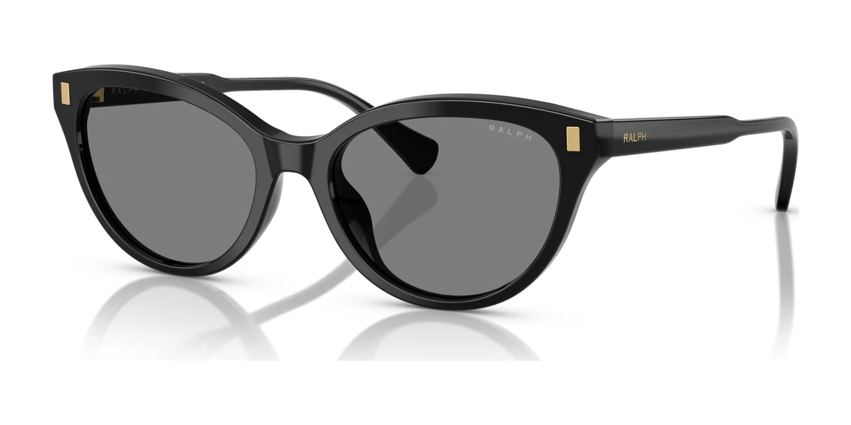 Ralph RA5326U Sunglasses Shiny Black / Light Grey