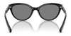 Ralph RA5326U Sunglasses | Size 55 / Shiny Black / Light Grey (2N 19%) №500187