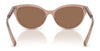 Ralph RA5326U Sunglasses | Size 55 / Shiny Black / Light Grey (2N 19%) №500187