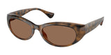 Ralph RA5327U Sunglasses Shiny Dark Havana / Dark Brown