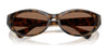 Ralph RA5327U Sunglasses | Size 55 / Shiny Dark Havana / Dark Brown (3N 9%) №614973