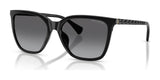 Ralph RA5328U Sunglasses Shiny Black / Grey Gradient  (Polarized)