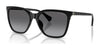 Ralph RA5328U Sunglasses | Size 56 / Shiny Black / Grey Gradient (Polarized) (3P 13%) №5001T3