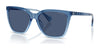 Ralph RA5328U Sunglasses | Size 56 / Shiny Blue Gradient / Blue (3N 15.3%) №623680