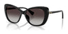 Ralph RA5329U Sunglasses | Size 56 / Shiny Black / Grey Gradient (3N 13.2%) №50018G