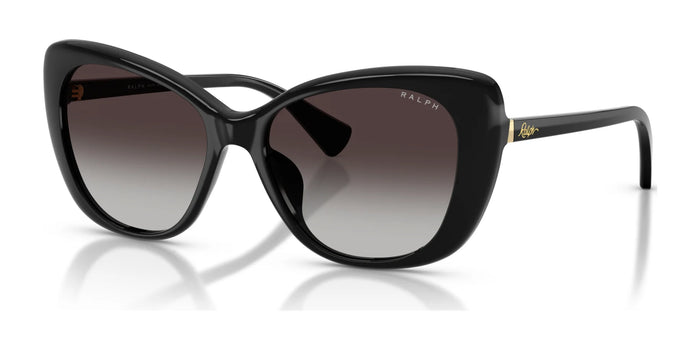 Ralph RA5329U Sunglasses | Size 56 / Shiny Black / Grey Gradient (3N 13.2%) №50018G