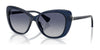 Ralph RA5329U Sunglasses | Size 56 / Shiny Navy / Blue Gradient (2N 25%) №60594L