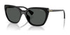 Ralph RA5330U Sunglasses | Size 56 / Shiny Black / Light Grey (3N 11%) №500187
