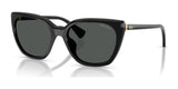 Ralph RA5330U Sunglasses Shiny Black / Light Grey