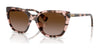 Ralph RA5330U Sunglasses | Size 56 / Shiny Pink Havana / Brown Gradient (3N 10.7%) №605813