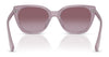 Ralph RA5330U Sunglasses | Size 56 / Shiny Black / Light Grey (3N 11%) №500187