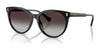 Ralph RA5331U Sunglasses | Size 55 / Shiny Black / Grey Gradient (3N 13.2%) №50018G