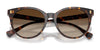 Ralph RA5331U Sunglasses | Size 55 / Shiny Black / Grey Gradient (3N 13.2%) №50018G