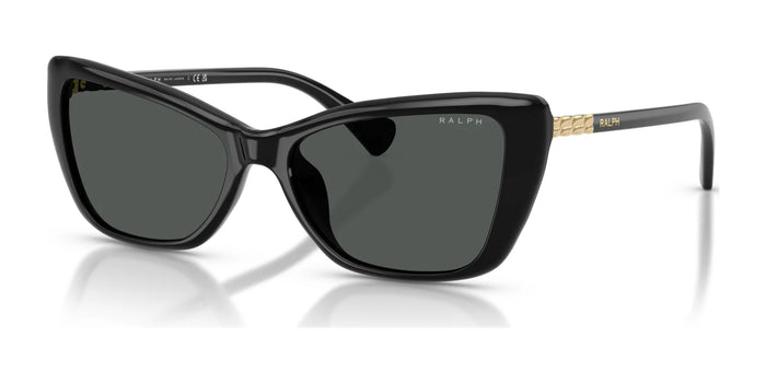 Ralph RA5332U Sunglasses | Size 56 / Shiny Black / Light Grey (3N 11%) №500187